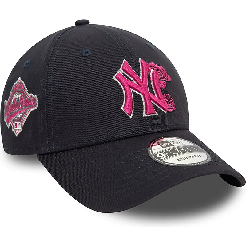 sapkak-ivelt-sotetkek-allithato-rosa-9forty-flower-icon-new-york-yankees-mlb-new-era