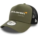 grune-und-schwarze-trucker-kappe-a-frame-seasonal-von-mclaren-racing-formula-1-von-new-era