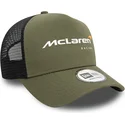grune-und-schwarze-a-frame-seasonal-trucker-kappe-von-mclaren-racing-formula-1-von-new-era