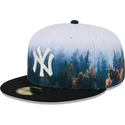 schwarze-enganliegende-59fifty-photoreal-flatcap-der-new-york-yankees-mlb-von-new-era