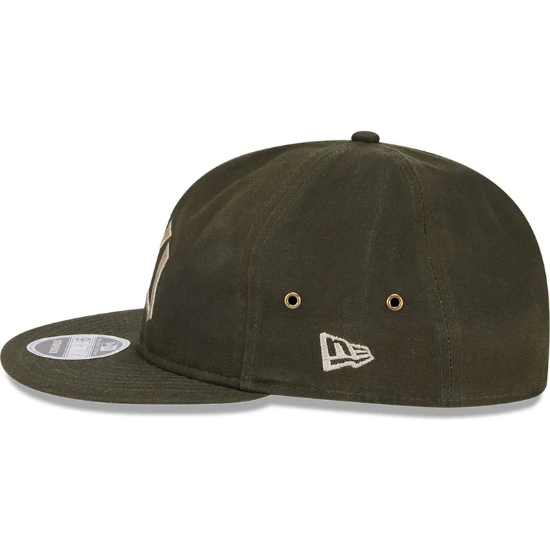 sapkak-lapos-zold-allithato-9fifty-waxed-canvas-new-york-yankees-mlb-new-era