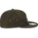 grune-verstellbare-flatcap-9fifty-waxed-canvas-der-new-york-yankees-mlb-von-new-era