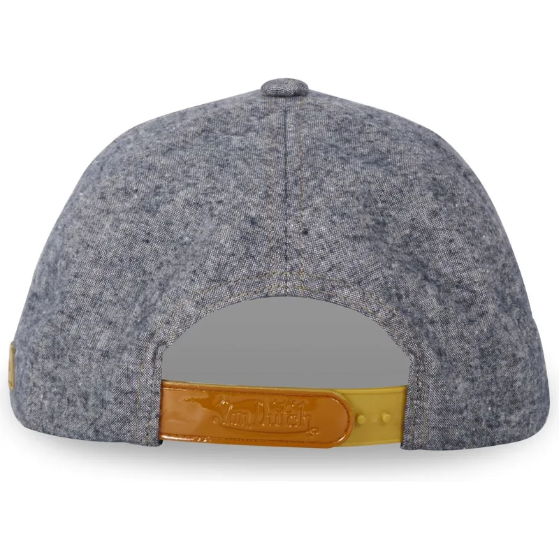 graue-gebogene-snapback-kappe-jea02-von-von-dutch