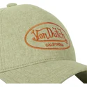 grune-snapback-cap-jea03-mit-gebogenem-schirm-von-von-dutch
