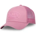 rosa-trucker-kappe-log08-von-von-dutch