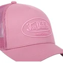 rosa-trucker-kappe-log08-von-von-dutch
