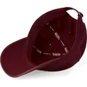 von-dutch-curved-brim-log-bur-maroon-adjustable-cap