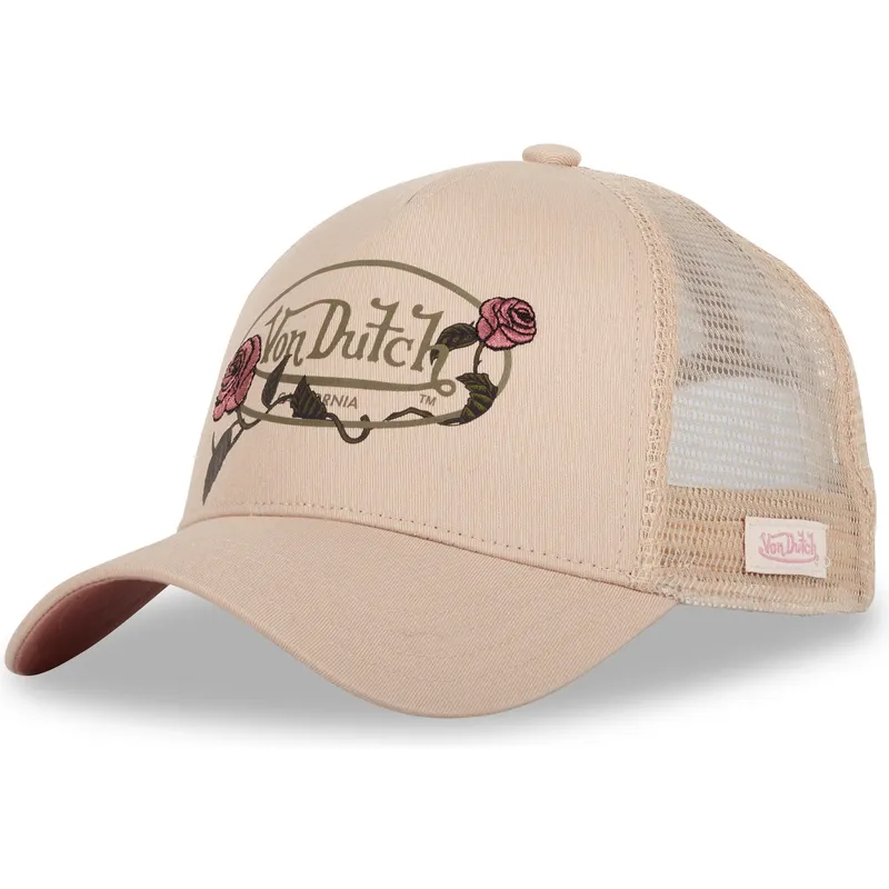 trucker-cap-beige-lor-von-von-dutch