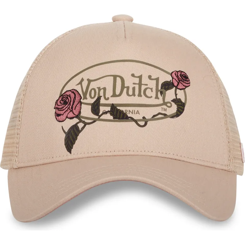 trucker-cap-beige-lor-von-von-dutch