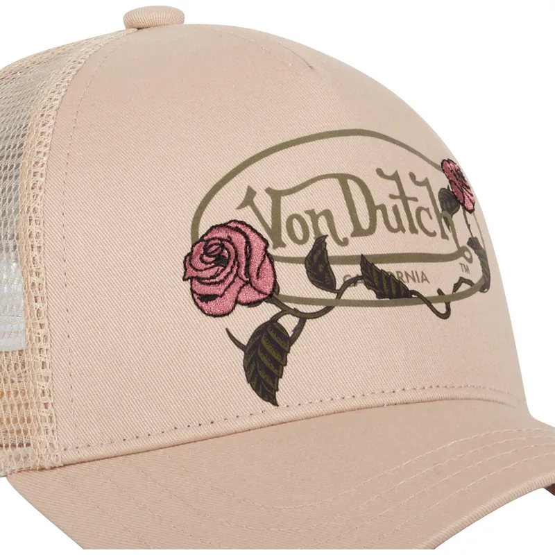 trucker-cap-beige-lor-von-von-dutch
