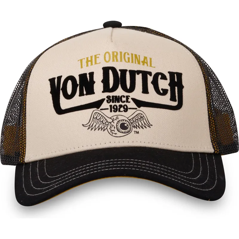 truckerkeps-beige-och-svart-the-fran-von-dutch