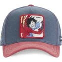 snapback-kappe-mit-gebogenem-schirm-in-blau-und-rot-monkey-d-luffy-op4-hak-one-piece-von-capslab