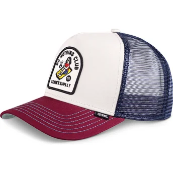 Trucker-Cap weinrot und blau Do Nothing Club HFT DNC 1.3 von Djinns