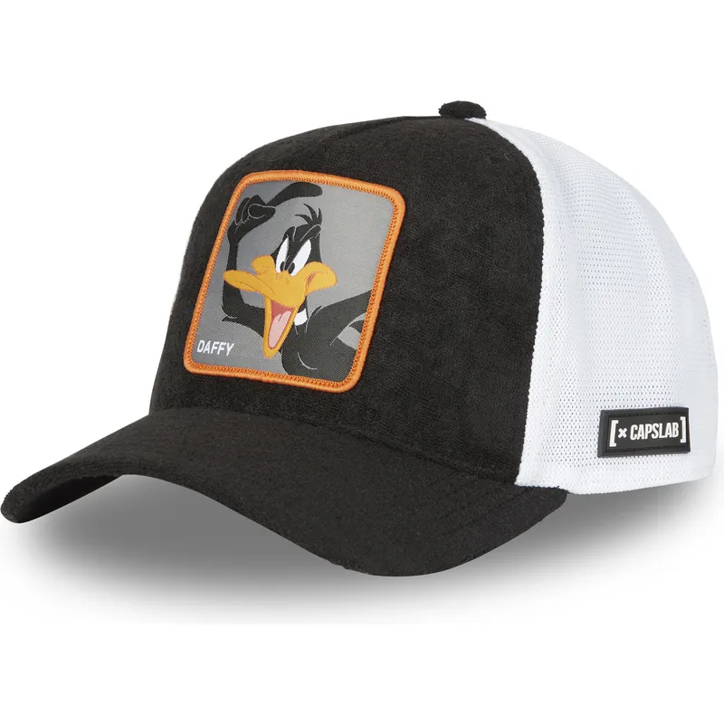 svart-och-vit-trucker-keps-daffy-duck-daf2-ct-looney-tunes-fran-capslab