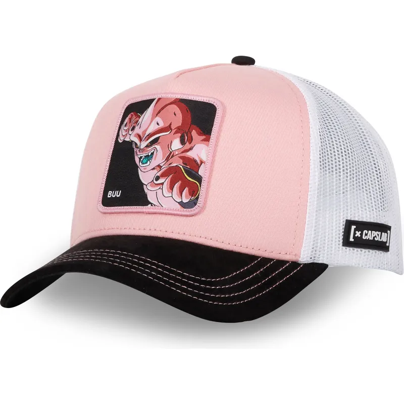sapkak-ivelt-rozsaszin-snapback-dbz8-kid-buu-dragon-ball-capslab