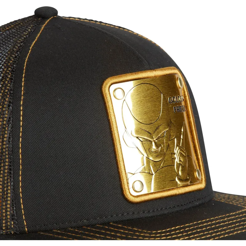 capslab-dragon-ball-schwarze-trucker-cap-golden-frieza-dbs4-gol