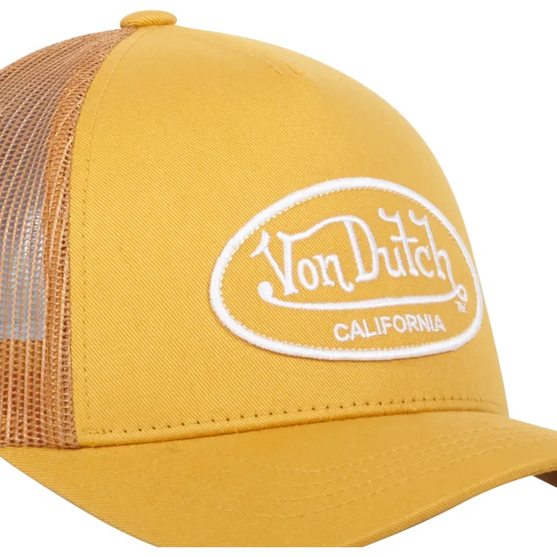 gelbe-verstellbare-trucker-kappe-lof-b09-von-von-dutch