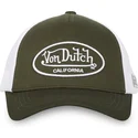grune-und-weisse-verstellbare-trucker-kappe-lof-b16-von-von-dutch