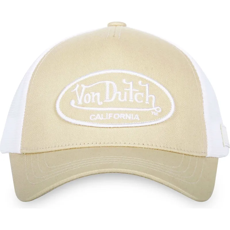 justerbar-beige-och-vit-truckerkeps-lof-b14-fran-von-dutch