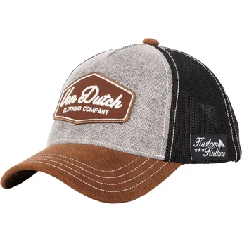 Sapkák ívelt barna snapback 01 Von Dutch