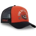 von-dutch-crew17-orange-und-schwarze-trucker-kappe
