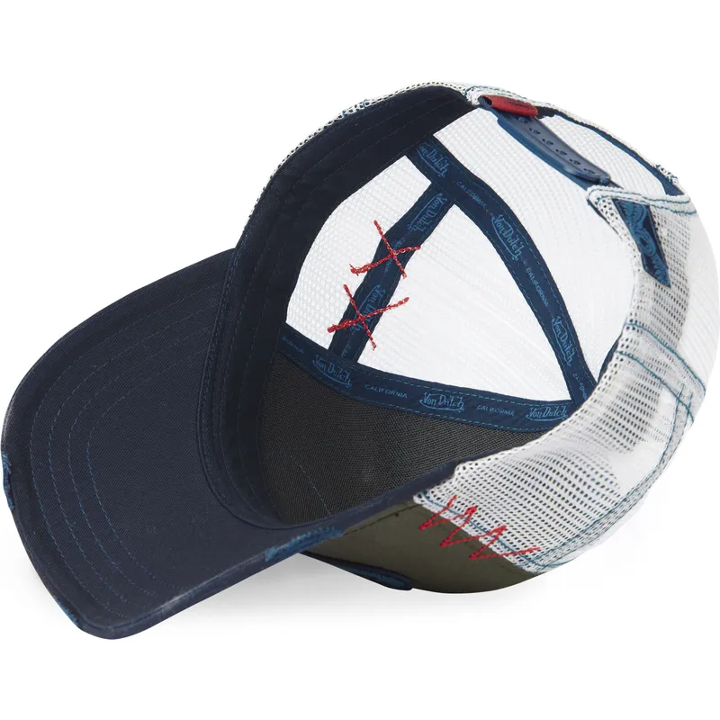 grune-weisse-und-blaue-trucker-kappe-naka-von-von-dutch