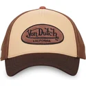 von-dutch-braune-trucker-kappe-terrylog01
