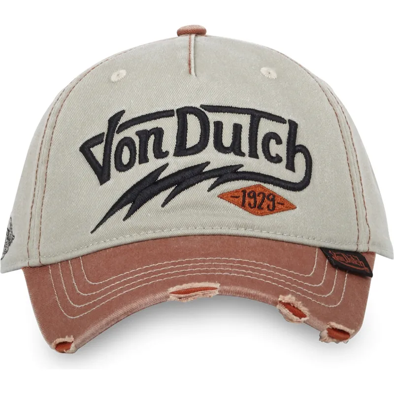 grune-und-braune-verstellbare-trucker-kappe-thu-cb-von-von-dutch