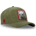 grune-gebogene-snapback-kappe-kakashi-hatake-ns3-cor-naruto-von-capslab