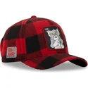 rote-und-schwarze-gebogene-snapback-kappe-tom-taj5-tj6-looney-tunes-von-capslab