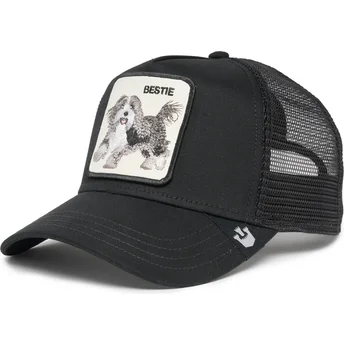 Sapkák ívelt fekete snapback The Bestie Dog The Farm Goorin Bros.