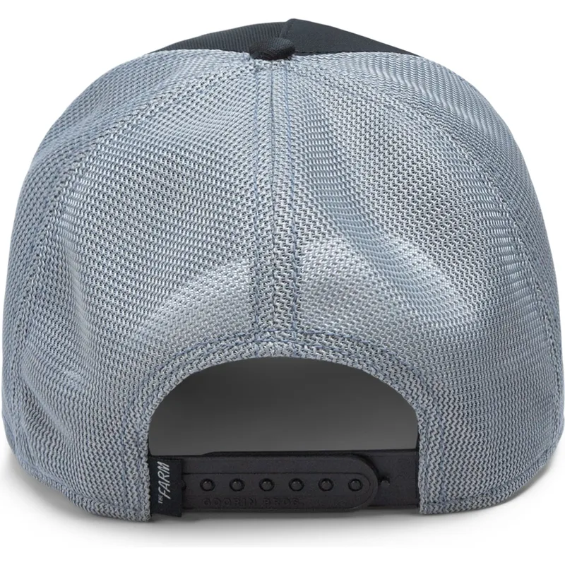 truckerkeps-svart-och-varggra-gb2-lone-wolf-the-rocker-the-farm-fran-goorin-bros