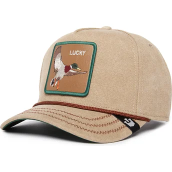 sapkak-ivelt-bezs-snapback-lucky-duck-canvas-the-farm-goorin-bros