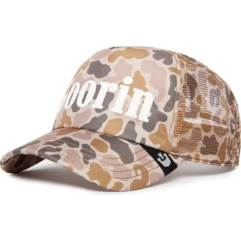 Goorin Bros. The Farm Camo Crush Insider Club camouflage truckerkeps