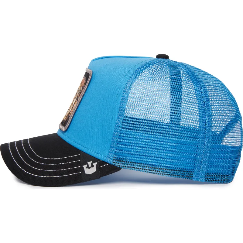 trucker-cap-blau-und-schwarz-lowe-mighty-lion-fan-the-farm-von-goorin-bros