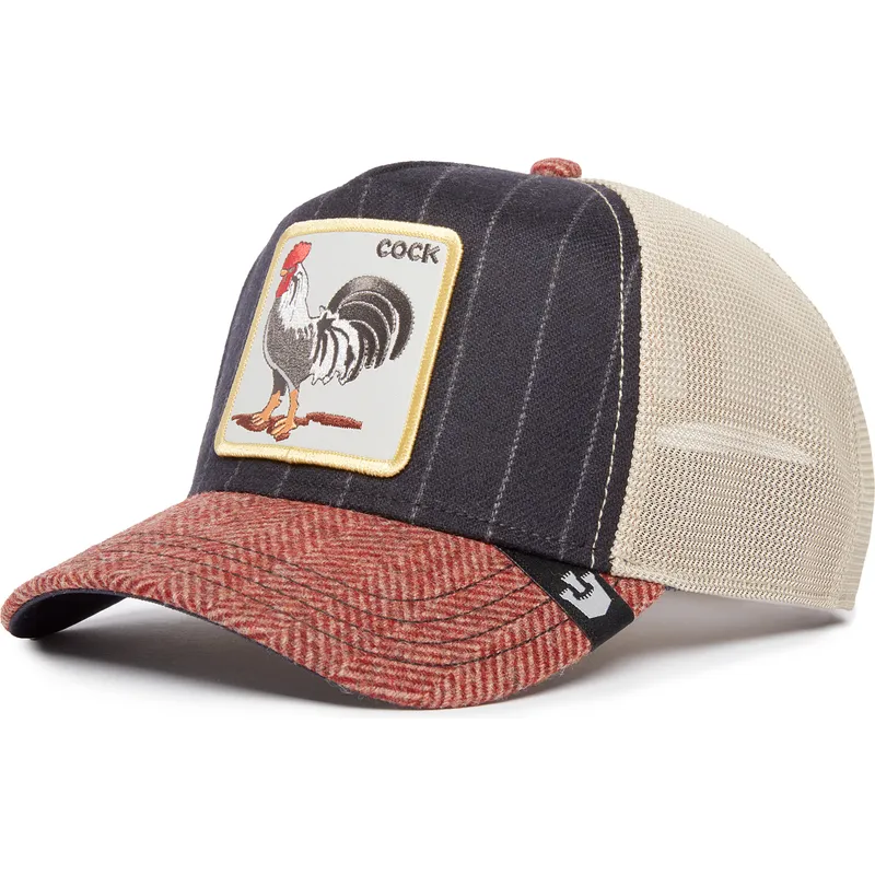 sapkak-ivelt-tobbszinu-snapback-cock-moon-rooster-uk-plaid-the-farm-goorin-bros