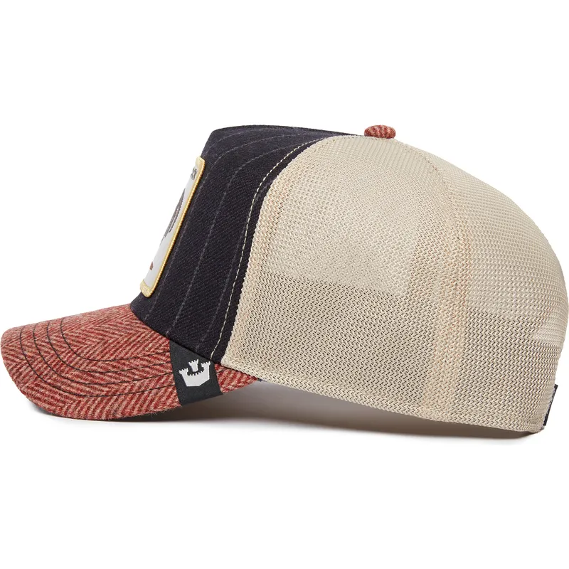 sapkak-ivelt-tobbszinu-snapback-cock-moon-rooster-uk-plaid-the-farm-goorin-bros