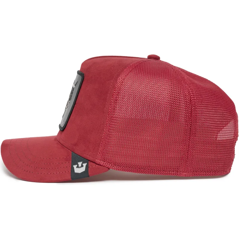 sapkak-ivelt-piros-snapback-raging-the-suede-rager-the-farm-goorin-bros
