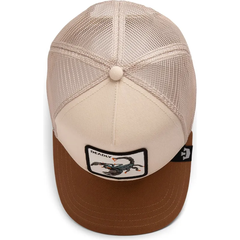 sapkak-ivelt-barna-snapback-the-deadliest-scorpion-eco-brutalism-the-farm-goorin-bros
