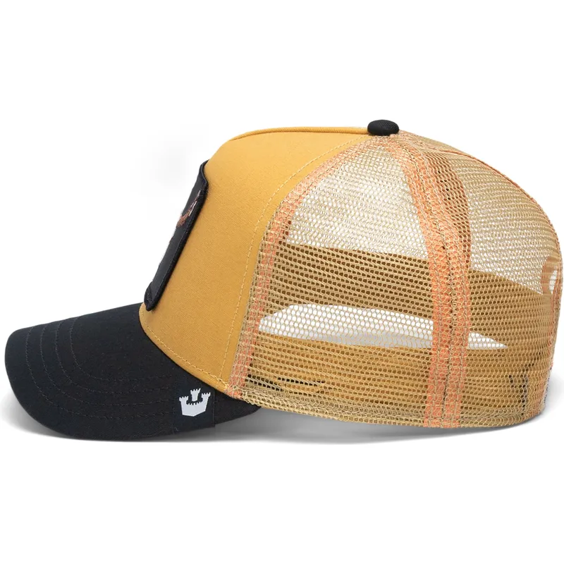 sapkak-ivelt-sarga-snapback-the-dead-skull-eco-brutalism-the-farm-goorin-bros