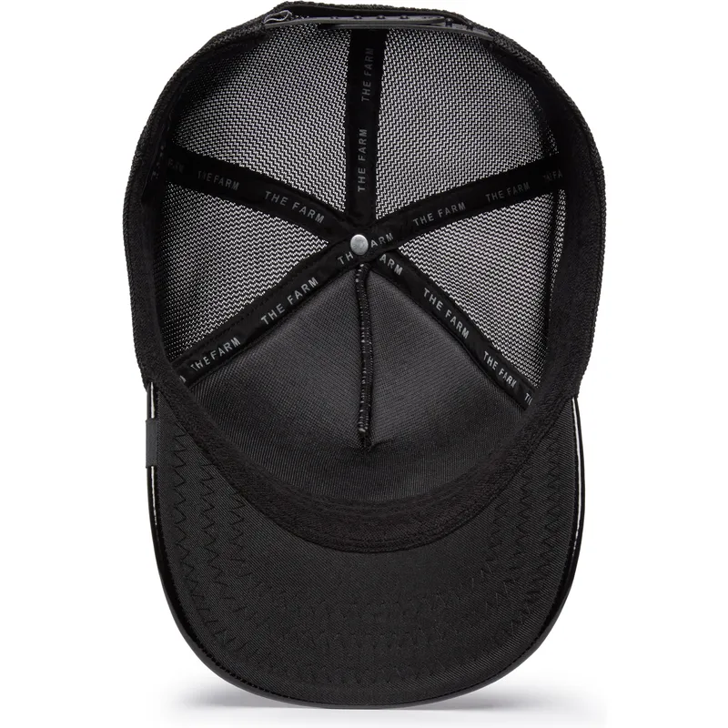 sapkak-ivelt-fekete-snapback-obsidian-panther-puff-patent-the-farm-goorin-bros
