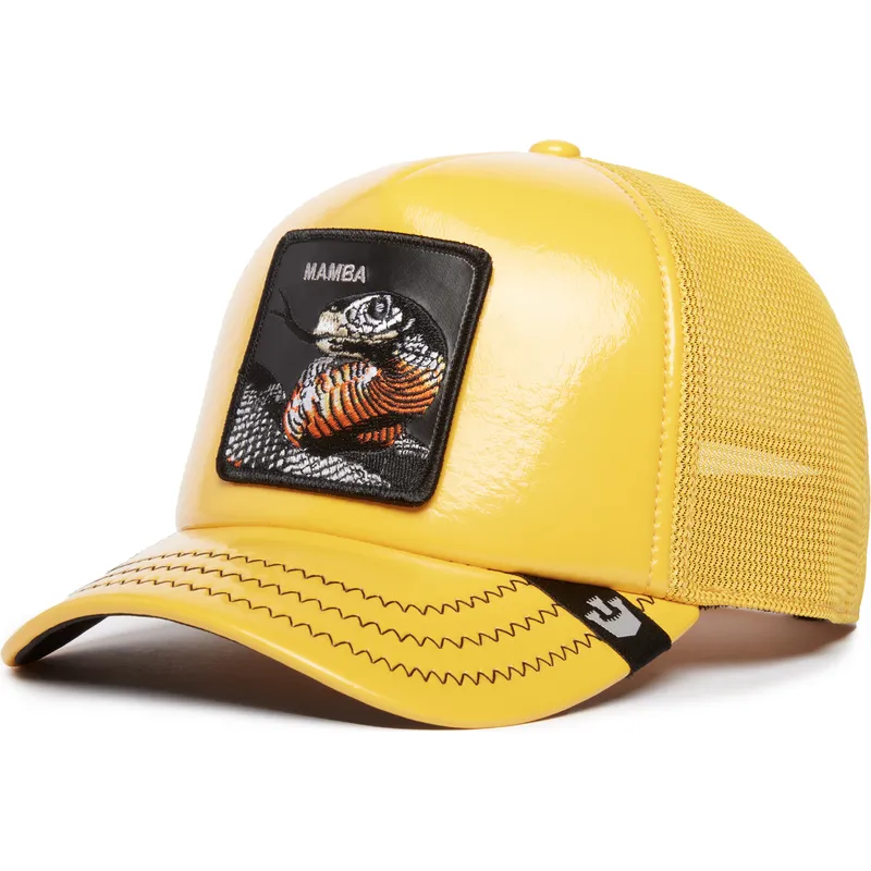 sapkak-ivelt-sarga-snapback-mamba-mentality-puff-patent-the-farm-goorin-bros