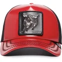 sapkak-ivelt-piros-snapback-raging-pamplona-puff-patent-the-farm-goorin-bros