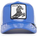 sapkak-ivelt-kek-snapback-stallion-horsepower-puff-patent-the-farm-goorin-bros