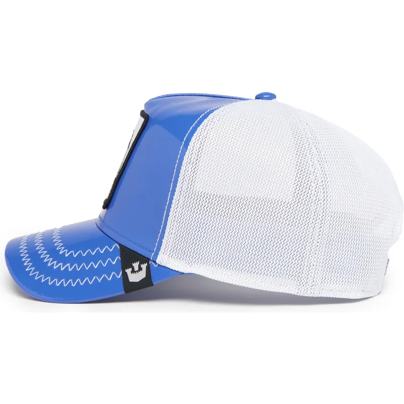 trucker-cap-blau-und-weiss-pferd-stallion-horsepower-puff-patent-the-farm-von-goorin-bros