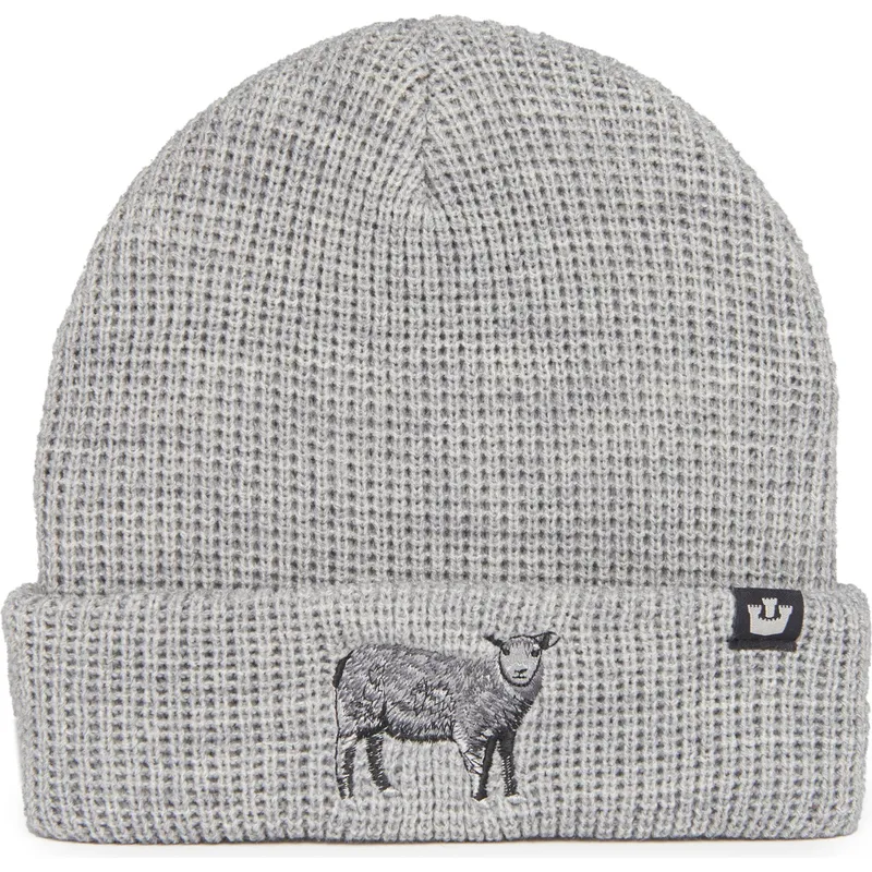 sapkak-szurke-ribbed-sheep-classic-knit-the-farm-goorin-bros