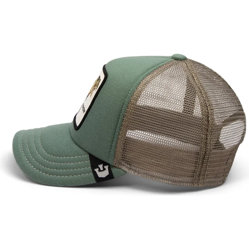 sapkak-ivelt-zold-snapback-gyereknek-monster-little-tyrant-extinct-the-farm-goorin-bros