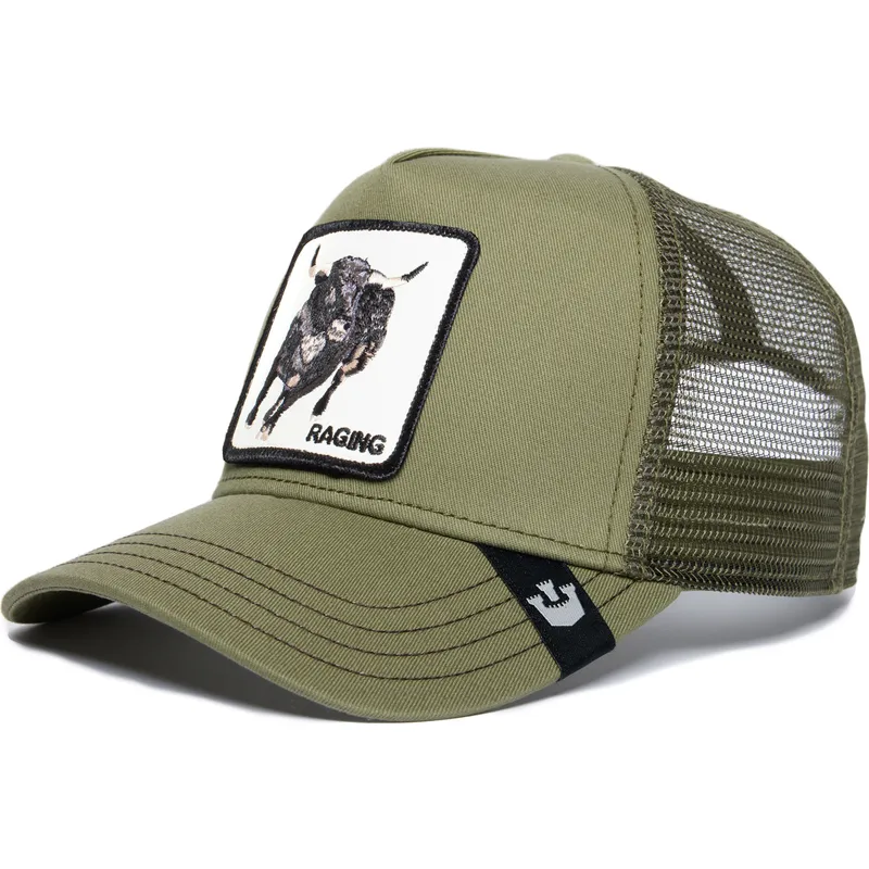 sapkak-ivelt-zold-snapback-raging-road-rage-truckin-the-farm-goorin-bros