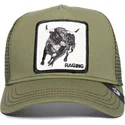 sapkak-ivelt-zold-snapback-raging-road-rage-truckin-the-farm-goorin-bros