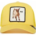 gelbe-trucker-kappe-fur-jungen-ziege-kid-kid-the-farm-von-goorin-bros